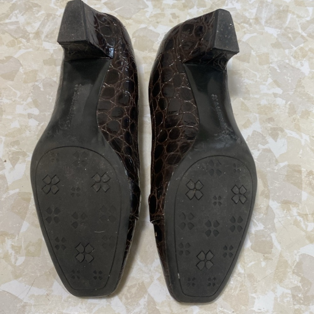 Naturalizer Fulton Pump Patent Leather Dark Brown 8.5 - Picture 6 of 6